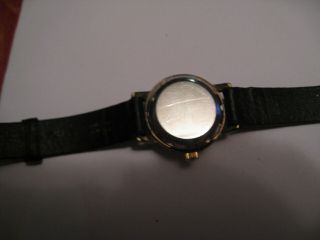Vintage Omega Ladymatic Wrist Watch leather band 4