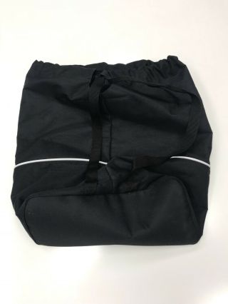 Vintage Stussy Sport Drawstring Black Duffle Bag 3
