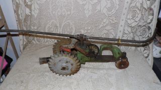 Antique Vintage Cast Iron National Walking Lawn Sprinkler A5 Great