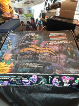 Vintage Masters Of The Universe Snake Mountain Set Htf Incomplete