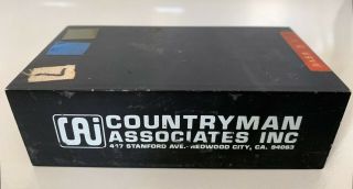 Countryman Type 85 Fet Direct Box Vtg Tested/working Mic Output Amp Instrument