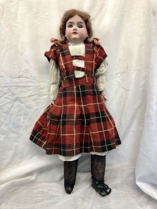 Rare Antique German Bisque 22” Doll Armand Marseille Florodora Kid Body