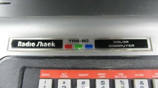 Vintage 1982 Radio Shack TRS - 80 32K Color Computer w/ Manuals - 26 - 3003 AS - IS 7