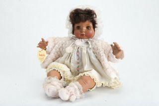 Antique 16 " Effanbee Composition Sweetie Pie Doll Flirty Eyes
