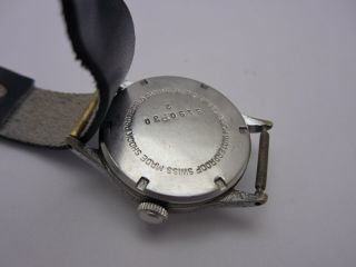 Vintage WW2 German Military Helvetia Wrist Watch 6