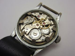 Vintage WW2 German Military Helvetia Wrist Watch 8