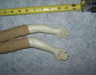 Antique Leather French Fashion Doll Arms 4