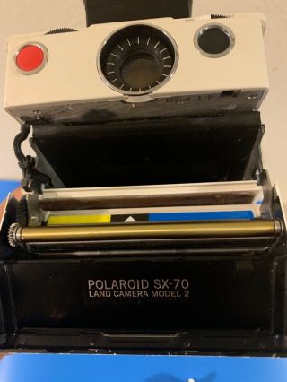 Vintage Polaroid SX - 70 Land Camera Model 2 - 8