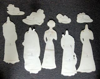 1894 Tuck & Sons PAPER DOLL w/4 DRESSES & 4 HATS MARION MANNERS 2