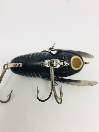Vintage Tough Early Heddon Crazy Crawler Fishing Lure 2100 GREAT COLOR 4