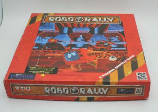 Vintage Robo Rally By Wizards Of The Coast Game Complete Pre - Owned Good