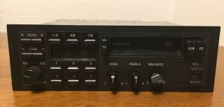 1987 - 1990 Ford Mustang Tape Fm Am Radio Dash Stereo Vintage 1988 1989 Gt Cobra