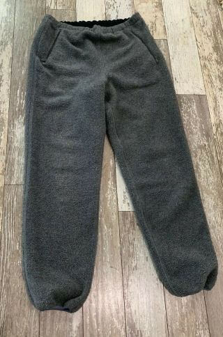 Patagonia Sweatpants Made In Usa Vintage Fleece Mens Xl Pants Rare