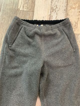 Patagonia Sweatpants MADE IN USA Vintage Fleece Mens XL Pants Rare 2
