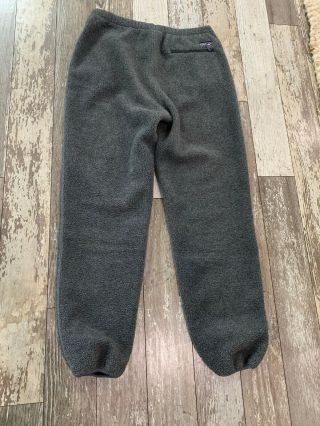 Patagonia Sweatpants MADE IN USA Vintage Fleece Mens XL Pants Rare 3