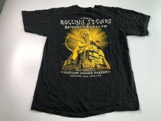 Vintage 1997 The Rolling Stones Bridges To Babylon Concert Tour T - Shirt York