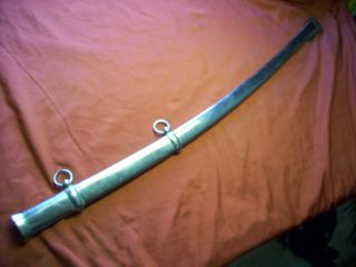 Vintage Unknown Cavalry Sword Dagger Scabbard Parts