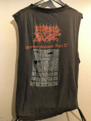 Morbid Angel tour shirt XL vtg Vintage Cannibal Corpse Bolt Thrower Megadeth 2