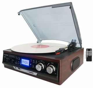 Boytone Turntable Vintage Record Player Home Stereo System Pioneer Stereo 8
