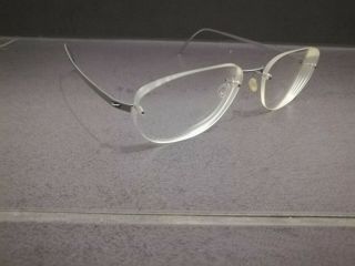 Vintage Lindberg Spirit Titanium Eyeglasses Frame Made In Denmark