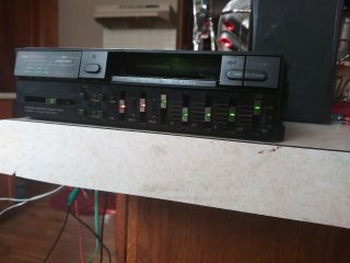 Vintage 80 ' s Pioneer Ka - 858 Cassette Player 5 Band Equalizer 5