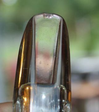 Vintage O’Brien No.  2 2x Crystal Glass Clarinet Mouthpiece O Brien OCB - 63 dmgd 3