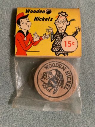 5 VINTAGE FUN INC.  RACK ITEMS - Cigarette Ashes,  Wooden Nickle,  Auto Whistle, 6