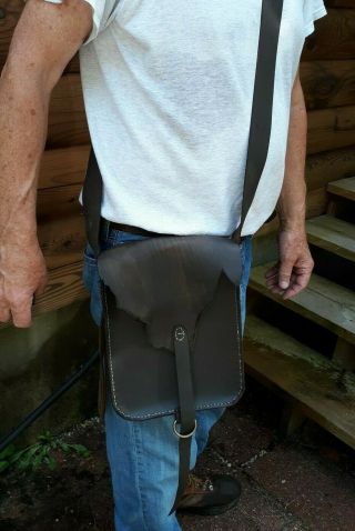 Mountain Man Possibles Bag w/ Cinch Strap / LARGE 2