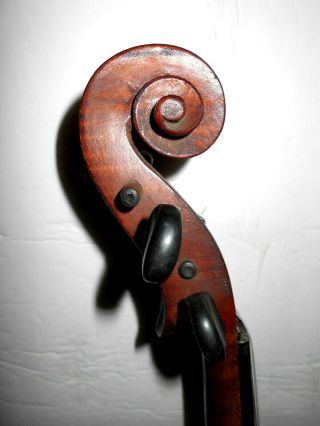 Antique Old Vintage 2 Pc.  Back Full Size Violin -