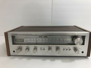 Vintage Pioneer Sx - 550 Stereo Receiver And In
