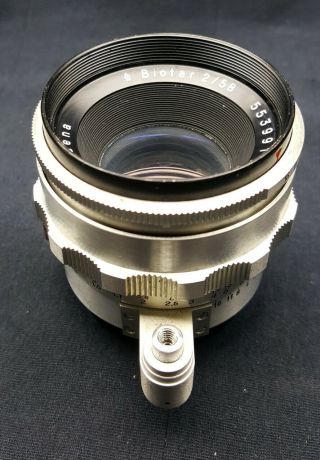 Vintage Carl Zeiss Jena Biotar Exakta Lens 2/58 Camera Lens