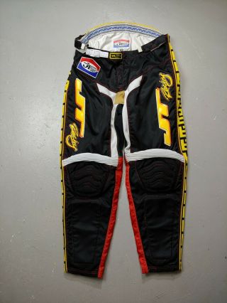 Jt Racing Usa Motocross Pants Padded Size 32 Vintage Rare