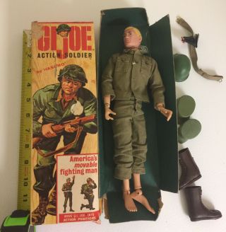 Vintage 1964 G I Joe Action Soldier Action Figure