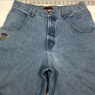 Vintage JNCO Jeans Smoke Stacks 179 Tag Sz 36x32 (Actual 34x32.  5) 179W 3