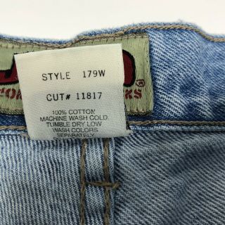 Vintage JNCO Jeans Smoke Stacks 179 Tag Sz 36x32 (Actual 34x32.  5) 179W 8