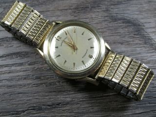 Vintage Hamilton 17 Jewel Automatic Mens Watch 10k Gold Filled Swiss