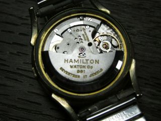 Vintage Hamilton 17 Jewel Automatic Mens Watch 10k Gold Filled Swiss 6