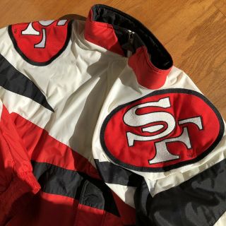 San Francisco 49ers Rare Vintage Apex One Proline Jacket Mens Xl