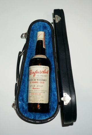 Vintage Musical Violin Case Scotch Whisky Wine Liquor Bottle Holder