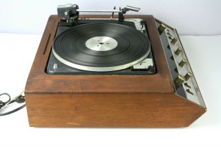 Vintage Harmon Kardon SC7 Component Audio Center w/Dual 1015 Turntable 2