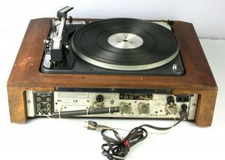 Vintage Harmon Kardon SC7 Component Audio Center w/Dual 1015 Turntable 3