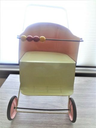 Vintage 1940 - 50 ' s BABY DOLL Stroller by NASSAU PRODUCTS 6