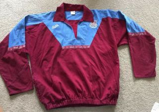 West Ham Vintage 90s Bukta Training Top Xl (wf/mar/257/1)
