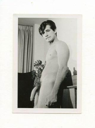 34 Vintage Photo Unknown Studio Nude Male Muscle Bodybuilder Men Physique Gay
