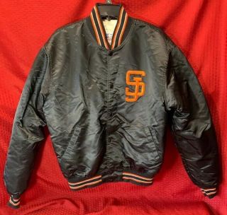 Vintage San Jose Giants Starter Jacket Sz Xl Minor League