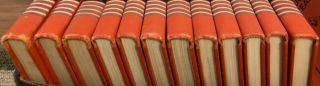 Vols 1 - 12 1949 Vintage Childcraft Encyclopedia Collectible Orange Covers & Guide 4