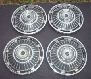 1964 Chevy Chevelle Chevrolet 14 " Hubcaps Wheel Covers Vintage Classic S&h