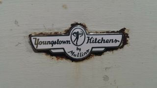 Youngstown Mullins vintage metal steel kitchen cabinets 1950s mid century mod 2
