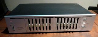 Vintage Pioneer Graphic Equalizer Sg - 540 7 Band X 2