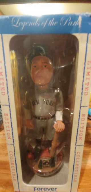 Babe Ruth Bobblehead Legends Of The Park Cooperstown Yankees Vintage Nib
